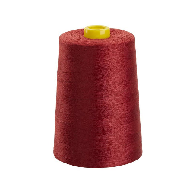 Red Poly Poly Corespun Sewing Thread - TKT 36 - 4000 mtr Cone