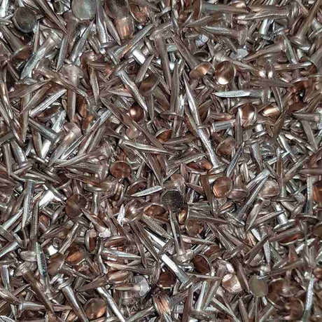 13mm Solid Copper Fine Cut Upholstery Tacks - 1 kg