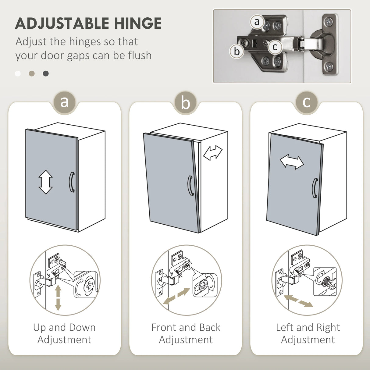 HOMCOM Modern Under-Sink Bathroom Cabinet - High Gloss White