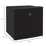 HOMCOM 35L Mini Freezer, -24 to -14 Temperature - Black