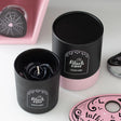Black Rose Candle with 3D Roses