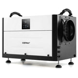 50/70L/Day Crawl Space Dehumidifier with 3 Modes and 24H Timer-Black-70L
