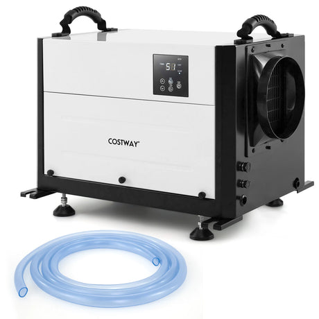 50/70L/Day Crawl Space Dehumidifier with 3 Modes and 24H Timer-Black-50L
