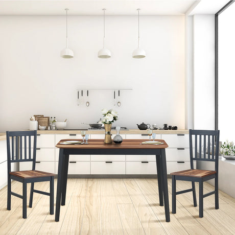 Dining Table with Spacious Desktop