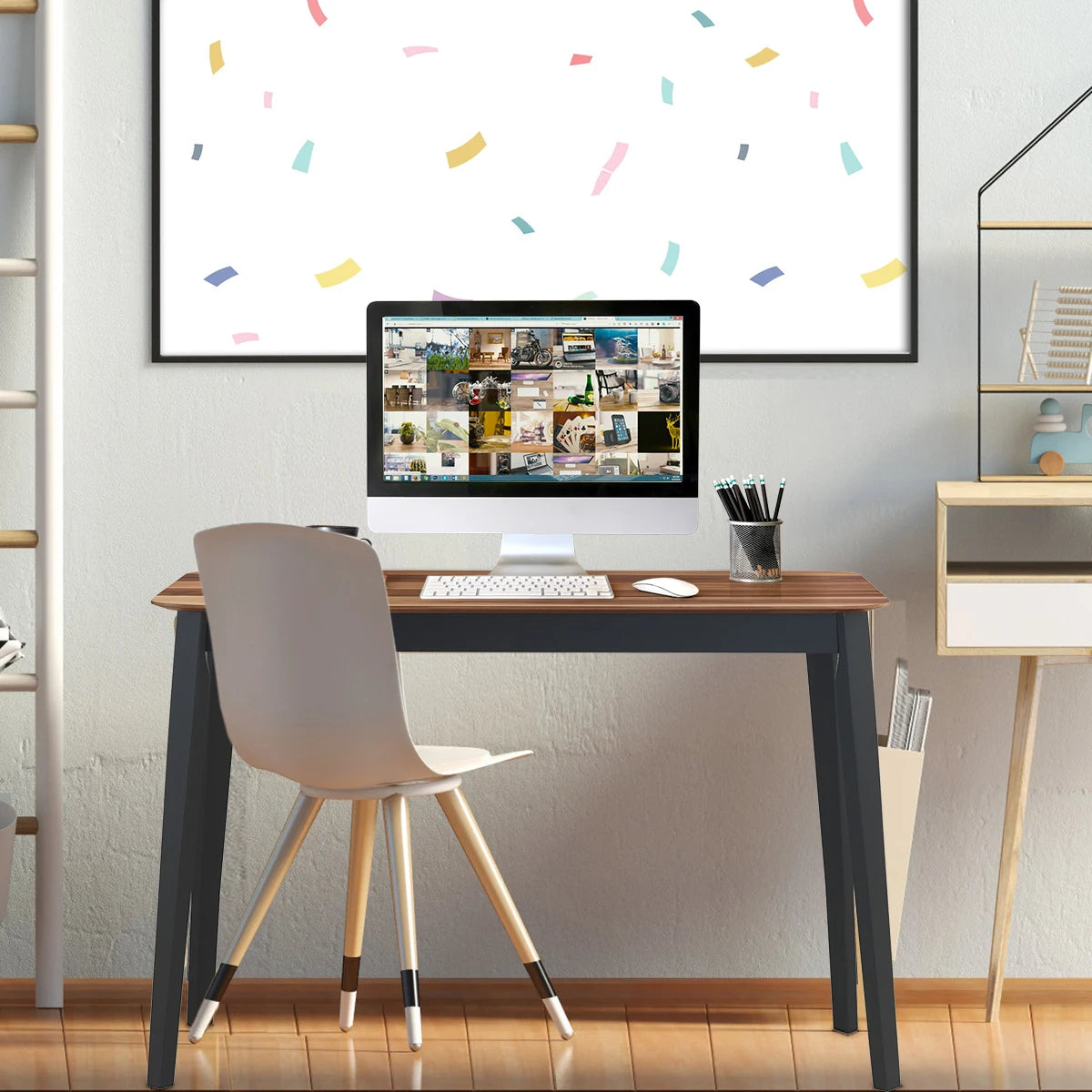 Dining Table with Spacious Desktop