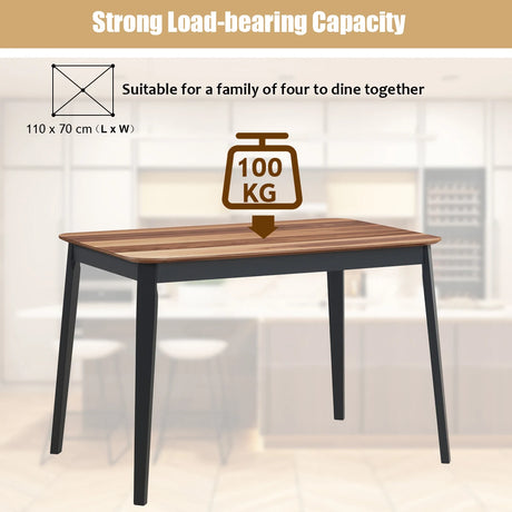 Dining Table with Spacious Desktop