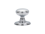 DELAMAIN RINGED KNOB (CONCEALED FIX) - POLISHED CHROME - PAIR