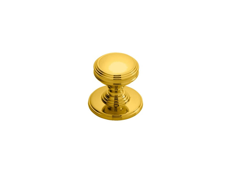 FTD DELAMAIN PLAIN KNOB 25MM - POLISHED BRASS - 32 ( 26 ) - EACH