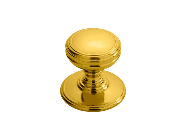 FTD DELAMAIN PLAIN KNOB 38MM - POLISHED BRASS - 46 ( 37.5 ) - EACH