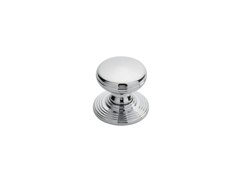 FTD DELAMAIN RINGED KNOB 28MM - POLISHED CHROME - 28 ( 28 ) - EACH