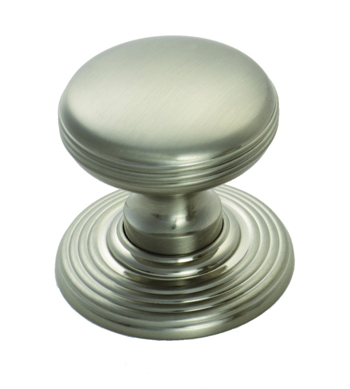 FTD DELAMAIN RINGED KNOB 28MM - SATIN NICKEL - 28 ( 28 ) - EACH