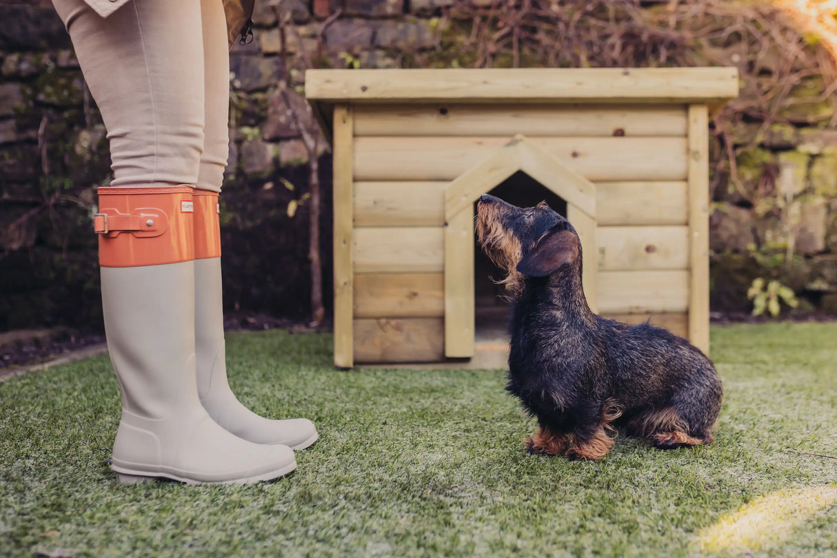 PENT DOG KENNEL -MED - W90CM X D75CM