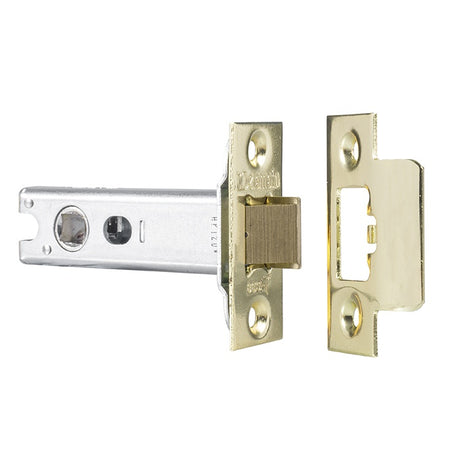 HEAVY DUTY TUBULAR MORTICE LATCH - POLISHED BRASS - EACH