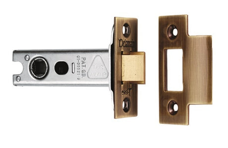 HEAVY DUTY TUBULAR MORTICE LATCH - FLORENTINE BRONZE - EACH