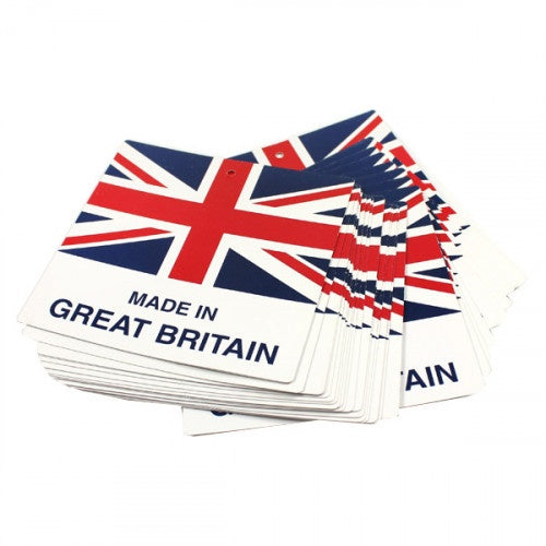 Made In Britain Swing Ticket Labels