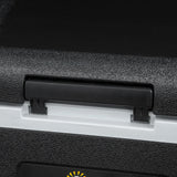 Outsunny 40L Portable Car Refrigerator - Grey and Black