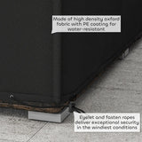 Outsunny 155 x 222cm Waterproof Furniture Cover - Black