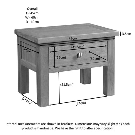 Side Table With Drawer