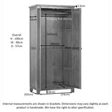 All Hanging Double Wardrobe