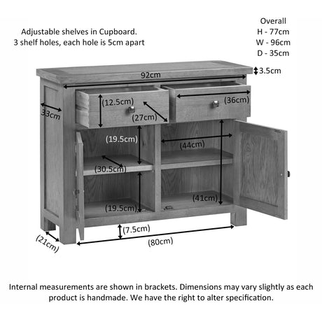 2 Door Sideboard