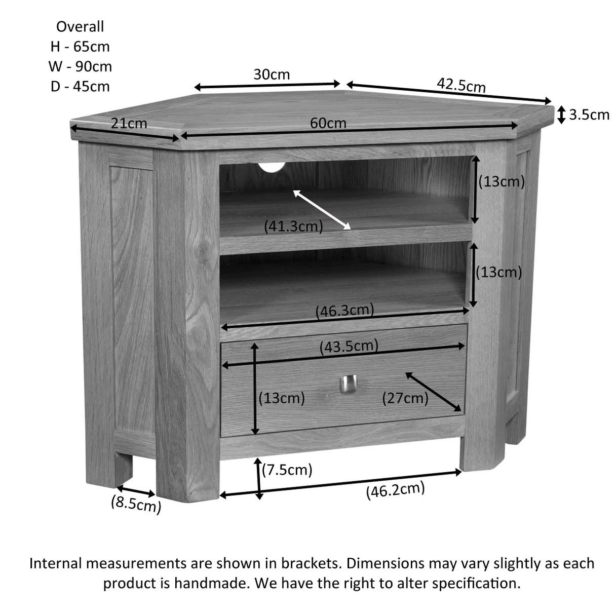 Corner TV Unit