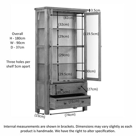 Glazed Display Cabinet