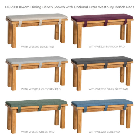 Medium Dining Bench