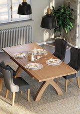 X-Leg Extending Table