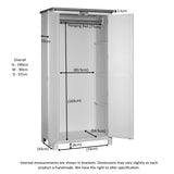 Double All Hanging Robe (DPT031 - IVORY (NS))