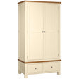 Double Robe With 2 Drawers (DPT032 - IVORY (NS))