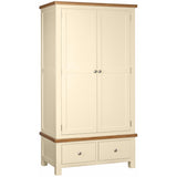 Double Robe With 2 Drawers (DPT032 - IVORY (NS))
