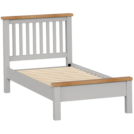 3' Slatted Bed with Top Cap (DPT044 - MOON GREY)