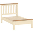 3' Slatted Bed with Top Cap (DPT044 - IVORY)