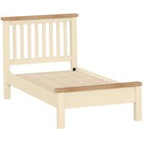 3' Slatted Bed with Top Cap (DPT044 - IVORY)