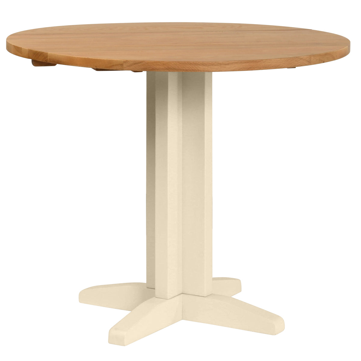 Drop Leaf Dining Table (DPT089 - IVORY)