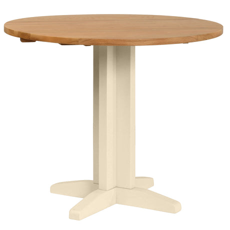 Drop Leaf Dining Table (DPT089 - IVORY)