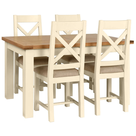 Medium Extending Dining Table (DPT094 - IVORY)
