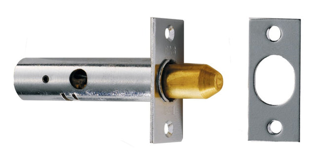 DOOR SECURITY BOLT 2.25 - SATIN CHROME - EACH