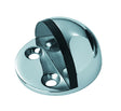 24 X 44MM - FLOOR MOUNTED SHIELDED DOORSTOP - BRIGHT STAINLESS STEEL - EACH