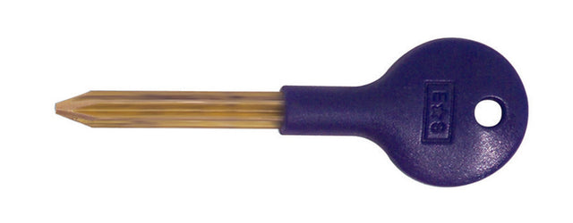 DOOR SECURITY BOLT KEY - BLUE - BLUE - EACH