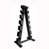 Heavy Duty A-Frame Dumbbell Rack  Compact 6-Tier & 10-Tier Storage Solutions for Home & Commercial Gym Use  10 Rack