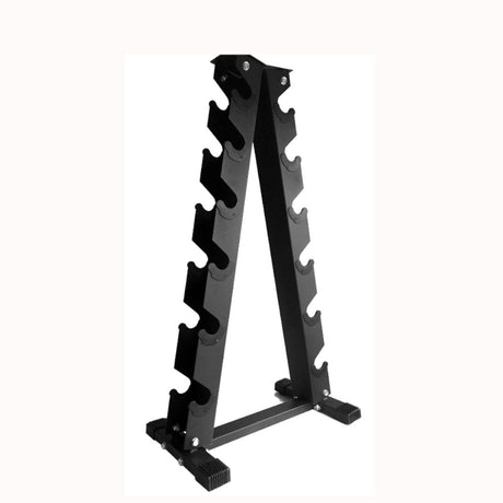 Heavy Duty A-Frame Dumbbell Rack  Compact 6-Tier & 10-Tier Storage Solutions for Home & Commercial Gym Use  10 Rack