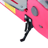 HOMCOM Electric Scooter for Kids, Foldable Powered Scooters for Age 7-12 with 120W Motor, Up to 10 KM/H & 8 KM, Adjustable Ride on Toy (Pink)