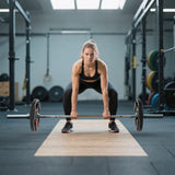 SPORTNOW Olympic Weight Plates, 2"/5cm Weight Disc Pair with Tri-Grips, 2 x 10kg Dumbbell Plates for Weightlifting and Strength Training Home Gym Fitness Workout, Black