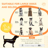 PawHut 2-in-1 Dog Cage & Side Table, with Two Doors, Cushion, for Large Dogs