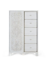 Giner and Colomer  1-Sliding Door Wardrobe With 5 Drawers And Multiple Shelves