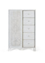 Giner and Colomer  1-Sliding Door Wardrobe With 5 Drawers And Multiple Shelves