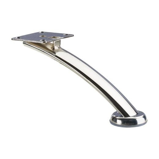 Chrome Arched Metal Leg – 120mm x 230mm