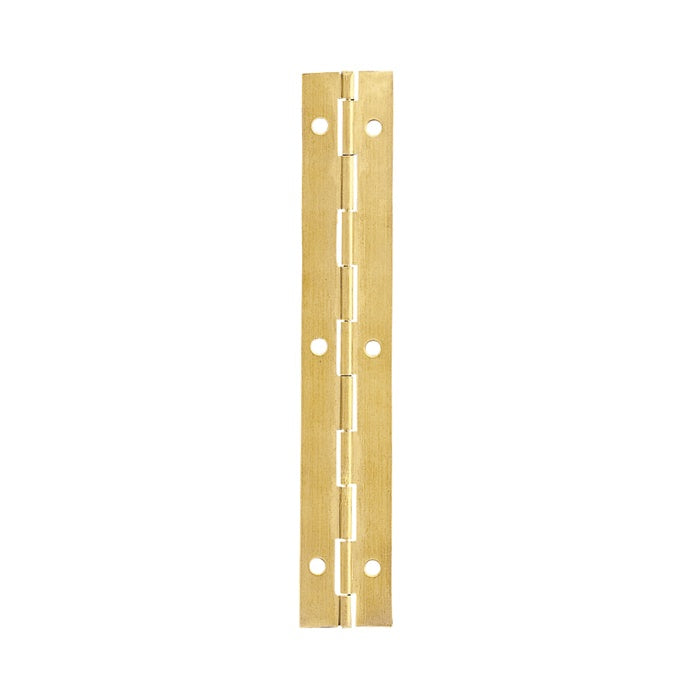 1830 X 25 X 1MM PIANO HINGE (50 PACK) - ELECTRO BRASSED - 25 - PACK (50)