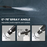 DURHAND 1800W High Pressure Washer, 150 Bar Pressure, 510 L/h Flow, High-Performance Portable Power Washer Jet Wash Cleaner with 6M Hose and Hose Reel for Garden, Car, Furniture, Yellow